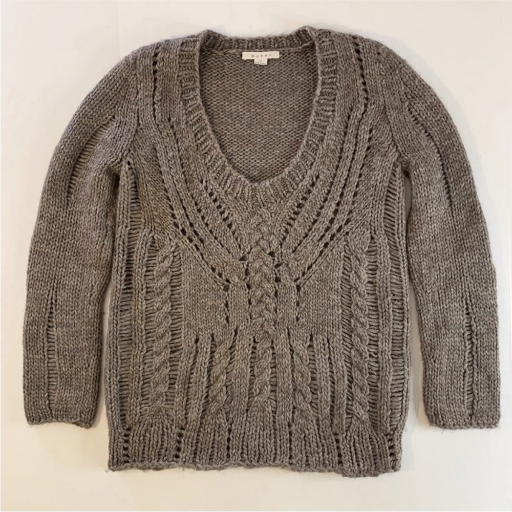 DUFFY Wool Alpaca Blend Sweater - Picture 2 of 9